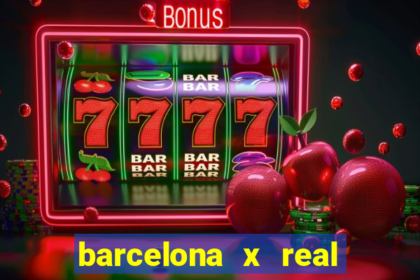 barcelona x real madrid ao vivo futemax