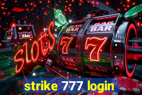 strike 777 login