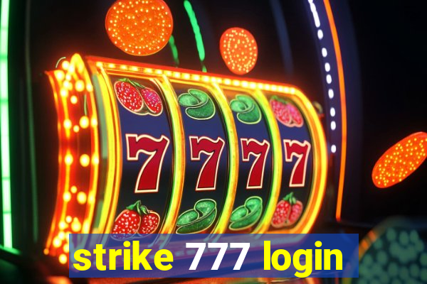 strike 777 login