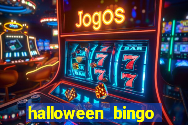 halloween bingo games for kids