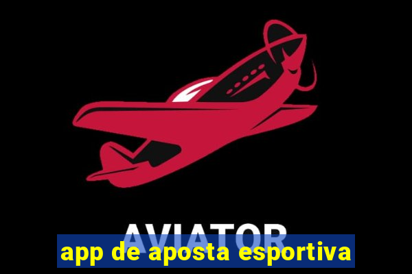 app de aposta esportiva