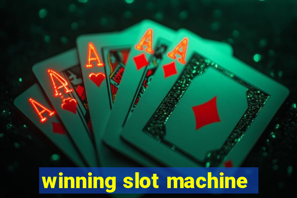 winning slot machine