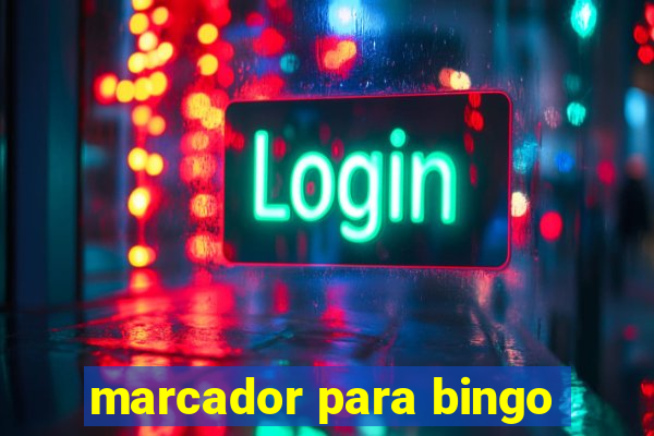 marcador para bingo