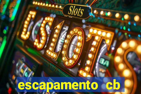 escapamento cb twister 250