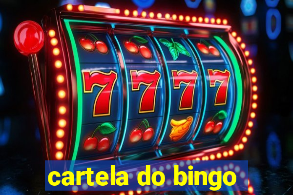 cartela do bingo