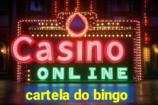 cartela do bingo