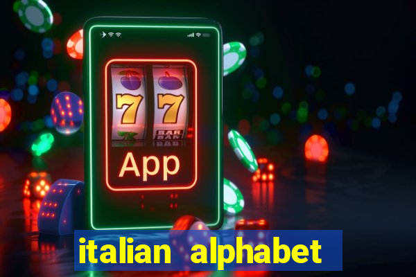 italian alphabet lore a