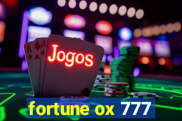 fortune ox 777