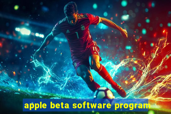 apple beta software program