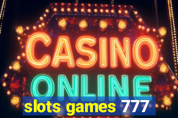 slots games 777