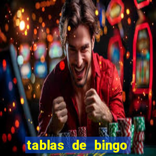 tablas de bingo para imprimir en excel