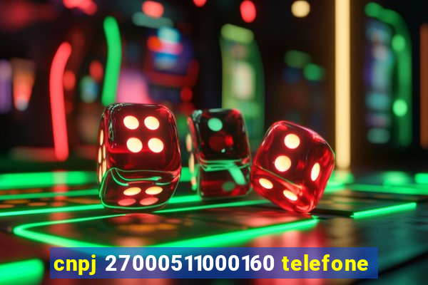 cnpj 27000511000160 telefone