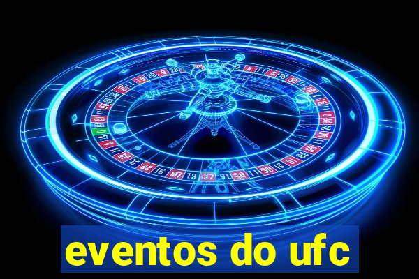 eventos do ufc