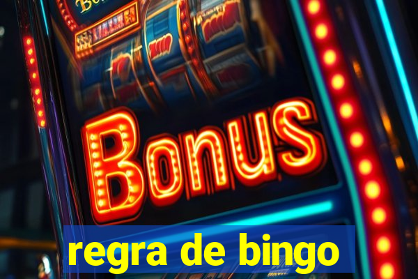 regra de bingo