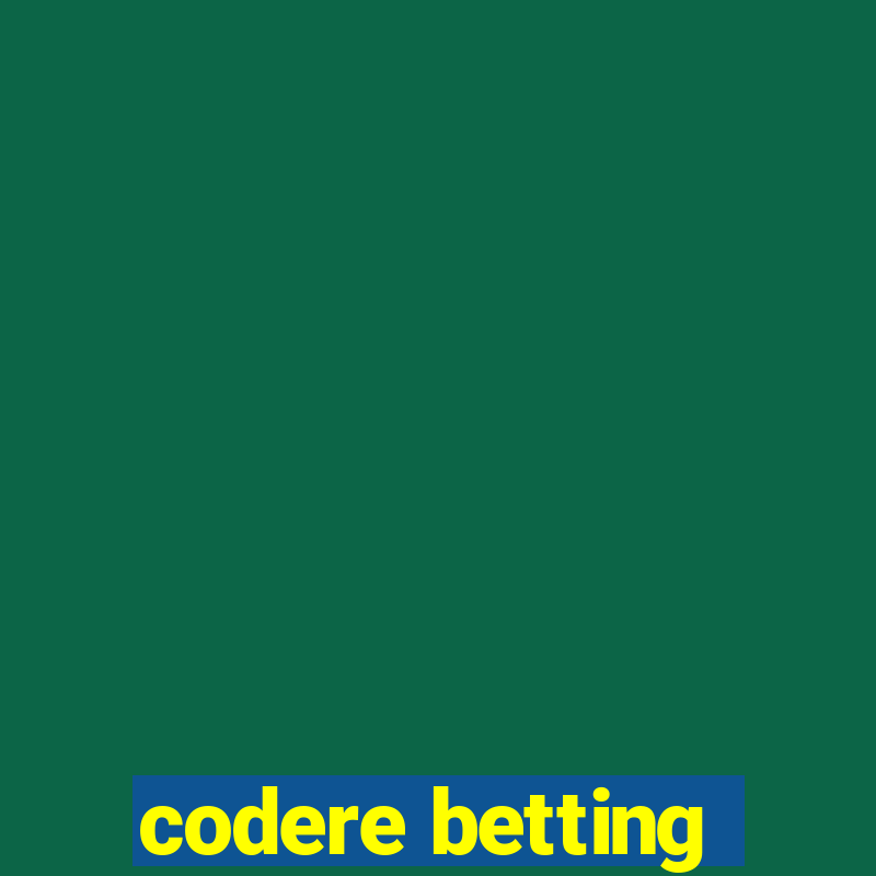 codere betting