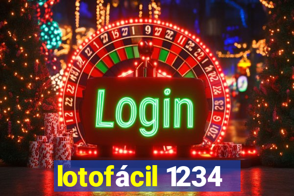 lotofácil 1234