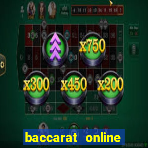 baccarat online casino games in canada