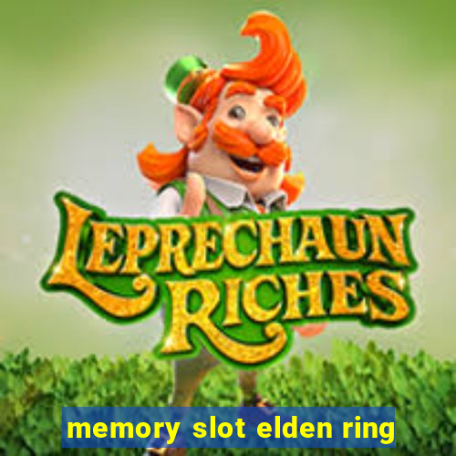 memory slot elden ring