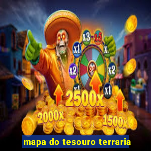 mapa do tesouro terraria