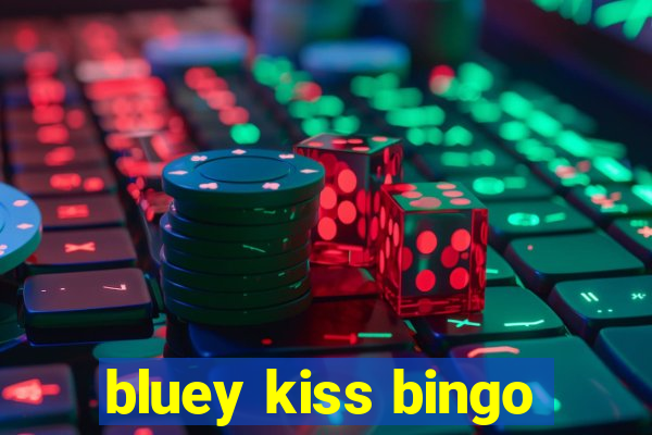 bluey kiss bingo