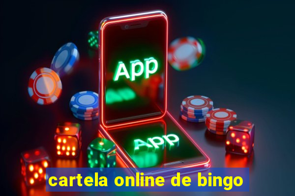 cartela online de bingo