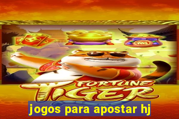 jogos para apostar hj