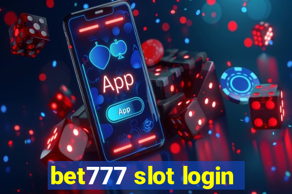 bet777 slot login