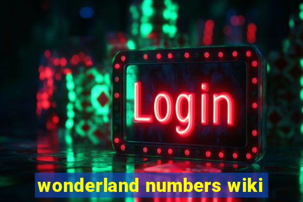 wonderland numbers wiki