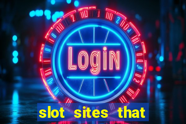 slot sites that accept paypal