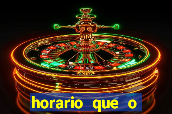 horario que o fortune tiger paga