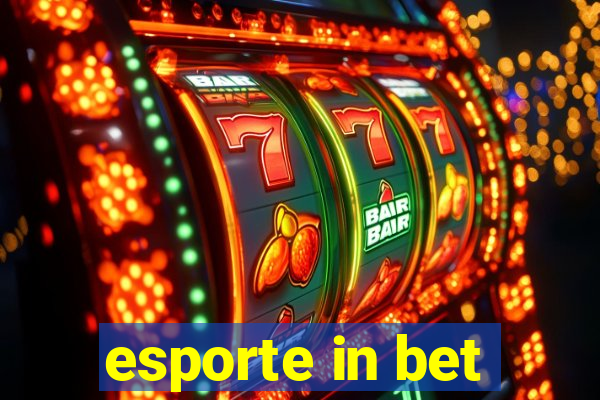 esporte in bet