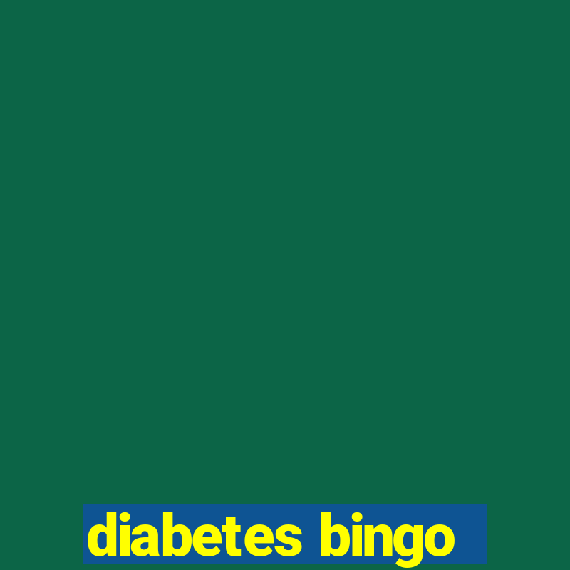 diabetes bingo