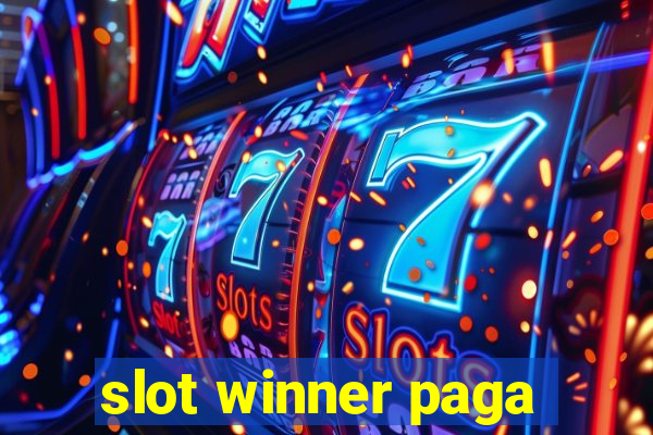 slot winner paga