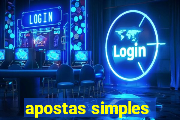 apostas simples