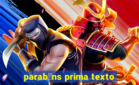 parab茅ns prima texto