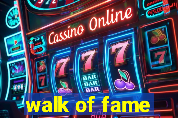 walk of fame