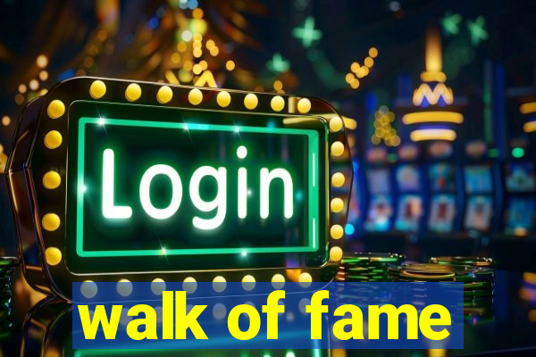 walk of fame