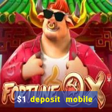 $1 deposit mobile casino australia