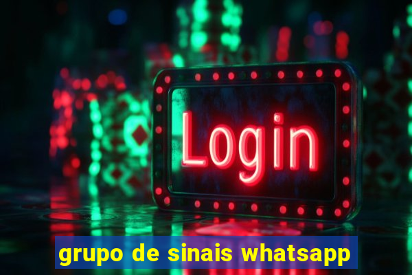 grupo de sinais whatsapp