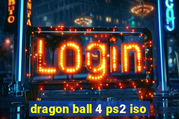 dragon ball 4 ps2 iso