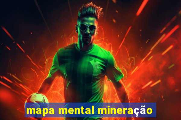 mapa mental mineração