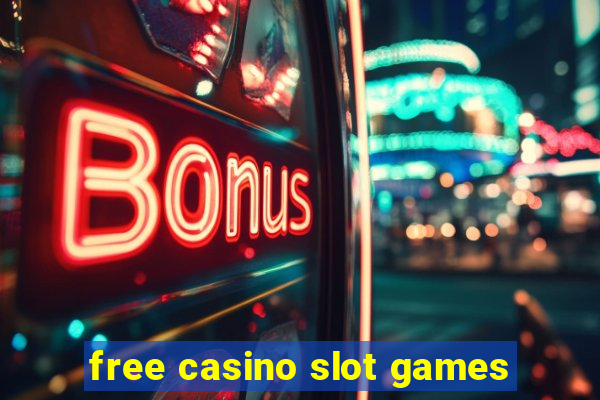 free casino slot games