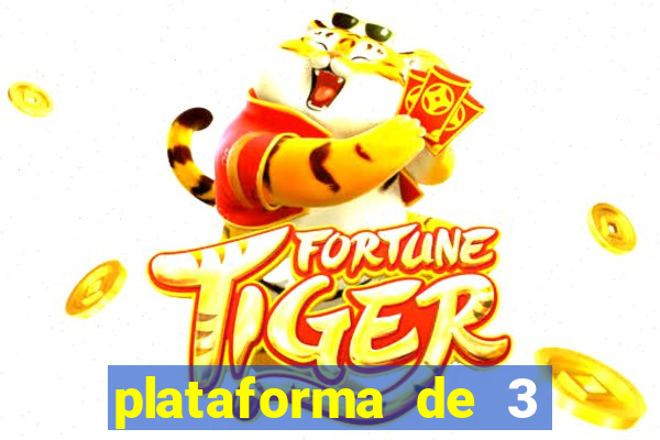 plataforma de 3 reais slots