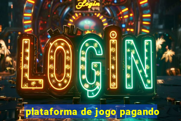 plataforma de jogo pagando