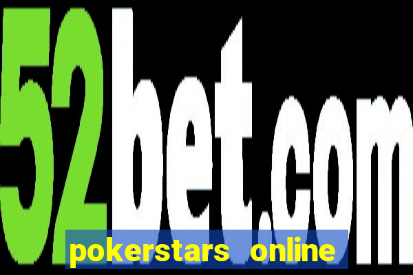 pokerstars online marketing code