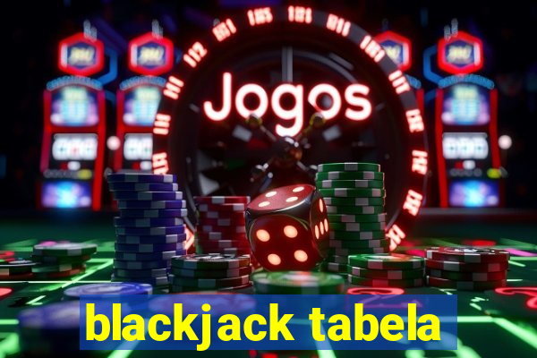 blackjack tabela