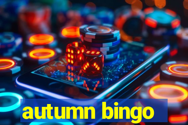 autumn bingo