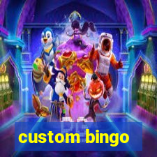 custom bingo