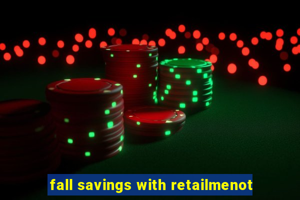 fall savings with retailmenot