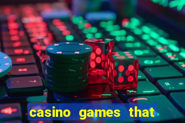 casino games that pay real money with no deposit